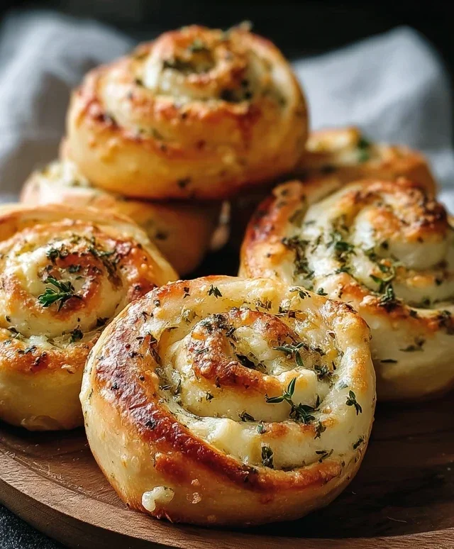 Sourdough Herb and Cheese Rolls