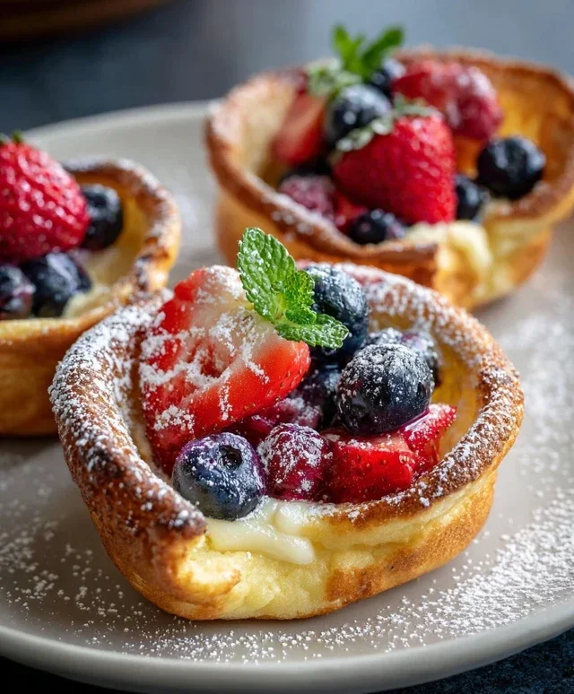Mini Berry Dutch Babies
