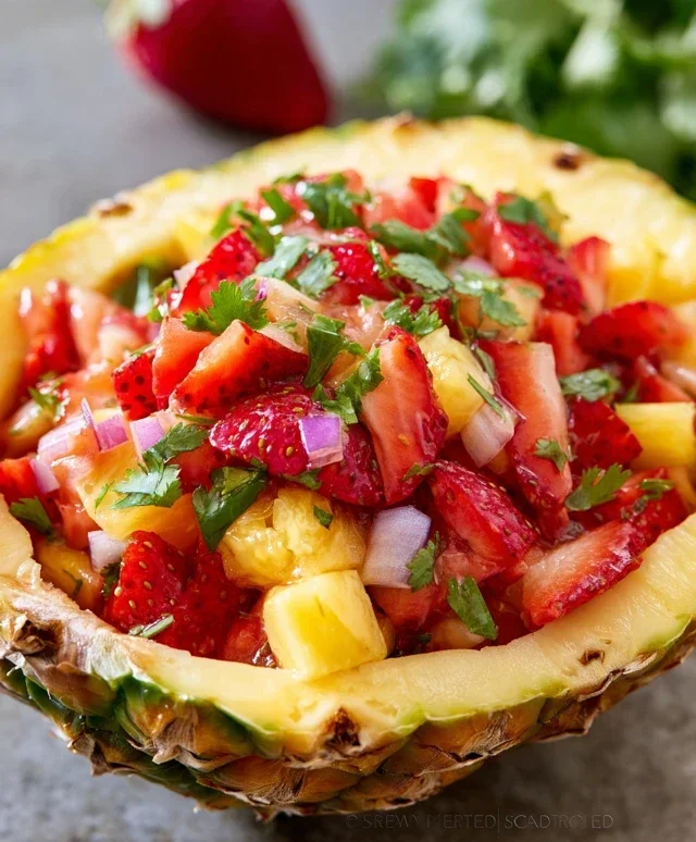 Strawberry Pineapple Salsa Recipe: A Fresh and Flavorful Treat