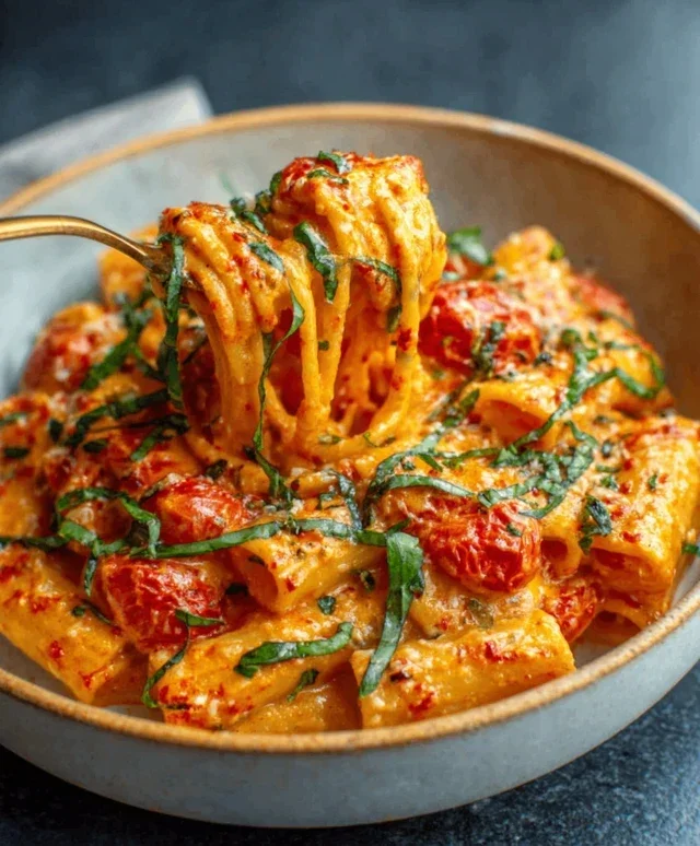 Creamy Tomato Garlic Pasta