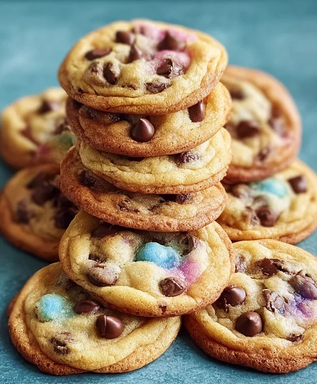 Easter Chocolate Chip Cookies