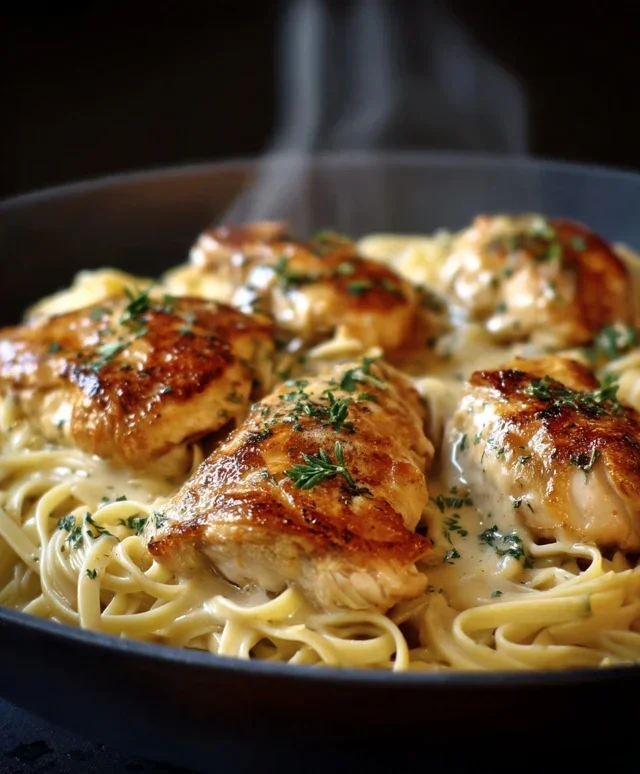 One-Pan Chicken with Buttered Noodles