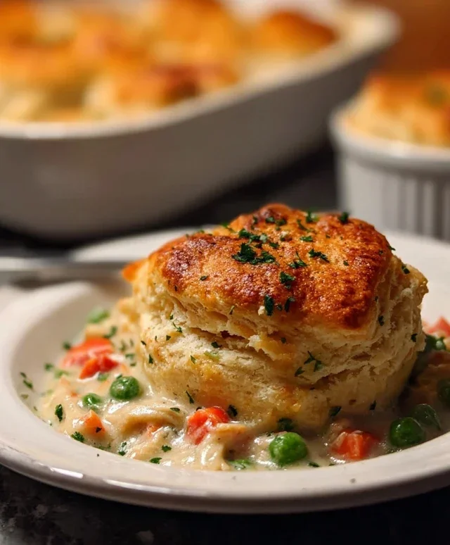 red lobster biscuit chicken pot pie