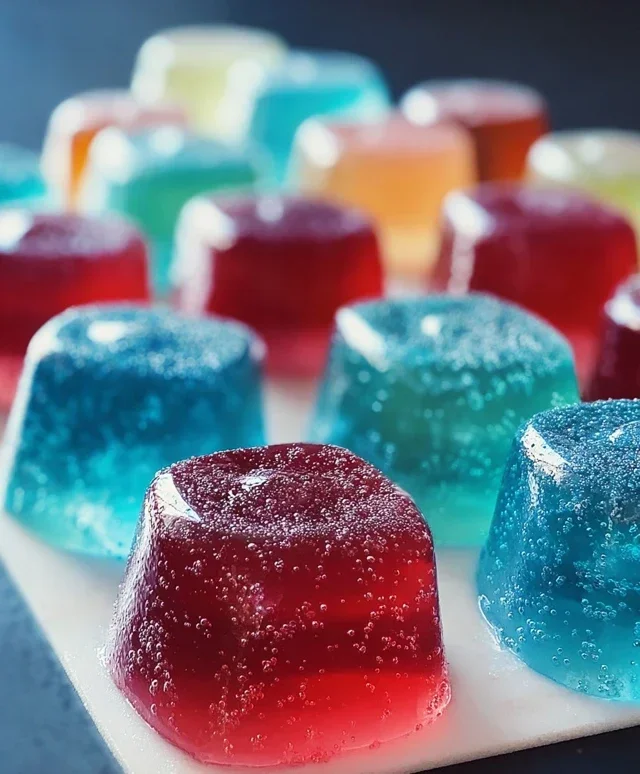 Boozy Jello Candy Melts
