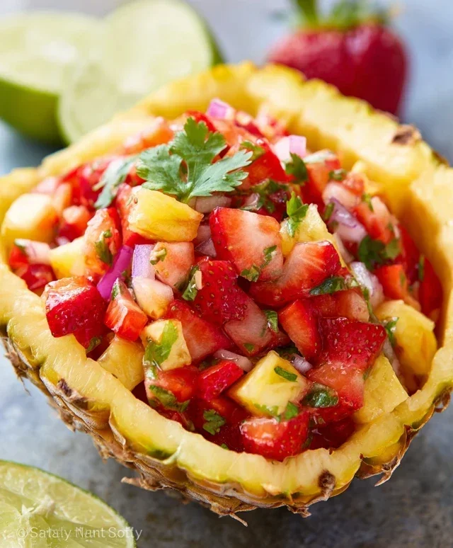 Strawberry Pineapple Salsa Recipe: A Fresh and Flavorful Treat