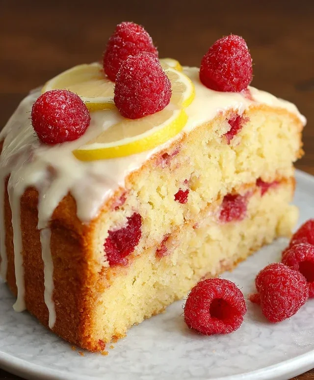 Raspberry Lemon Cake