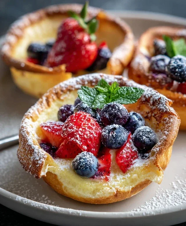 Mini Berry Dutch Babies
