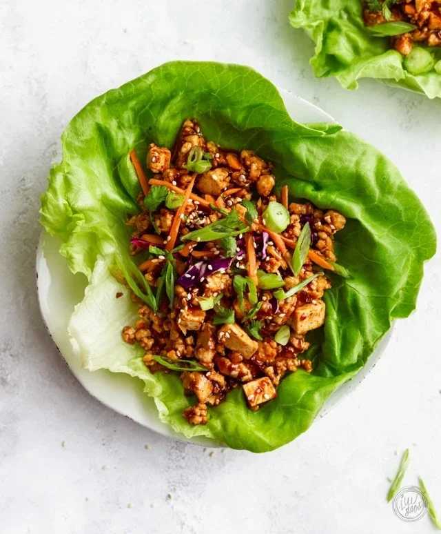 Tofu Lettuce Wraps