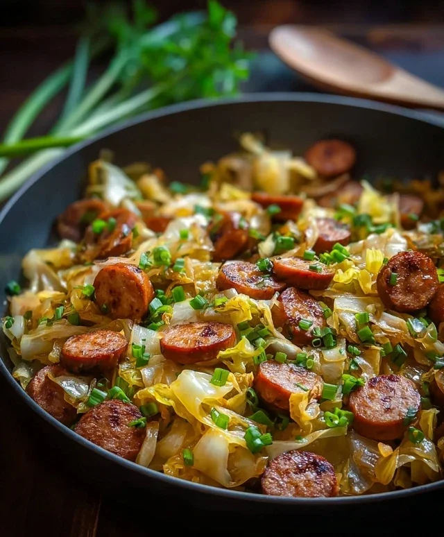 Easy Sausage and Cabbage Stir Fry