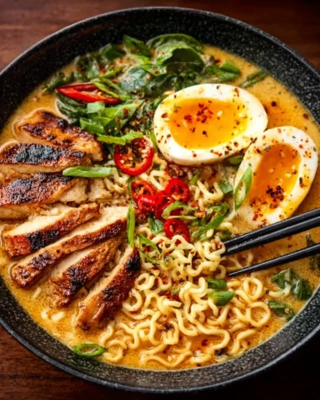 Creamy Garlic Chicken Ramen: An Incredible Ultimate Recipe