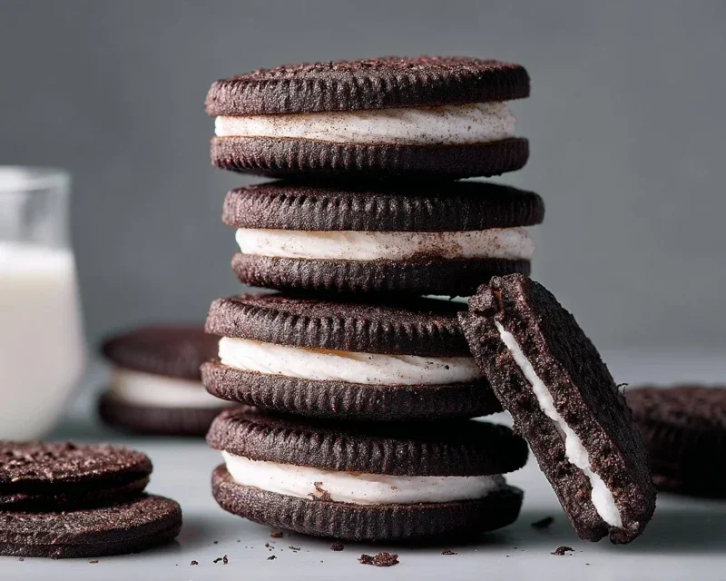 Homemade Oreo Cookies
