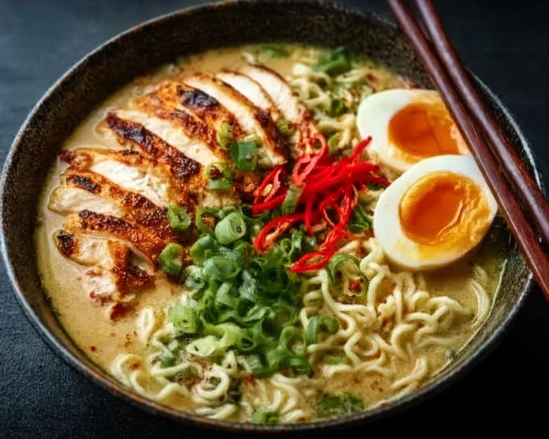 Creamy Garlic Chicken Ramen: An Incredible Ultimate Recipe