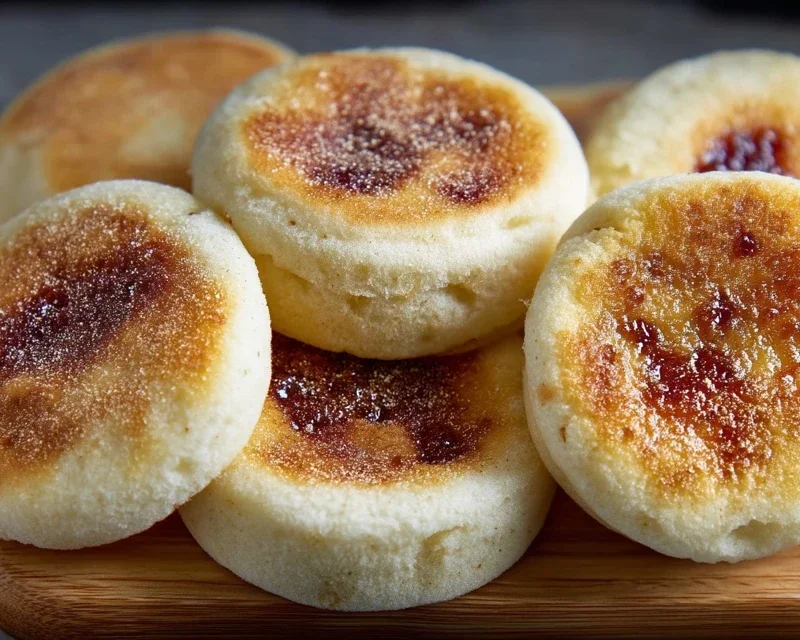 Easy Homemade English Muffins