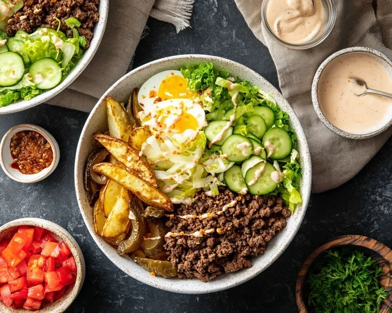 Burger Bowls