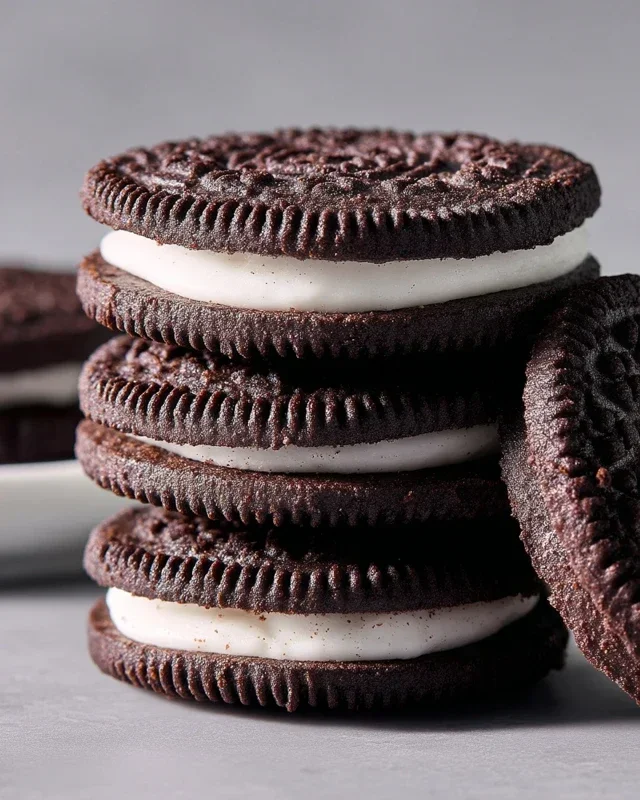 Homemade Oreo Cookies