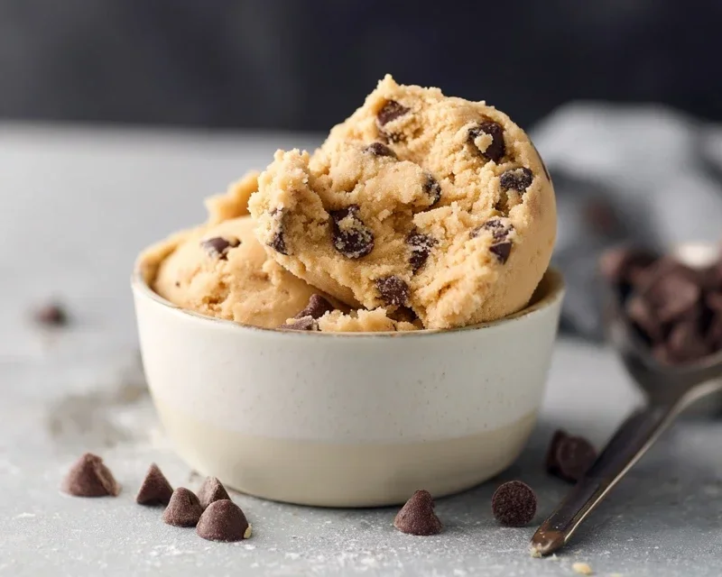 Edible Chocolate Chip Cookie Dough Recipe