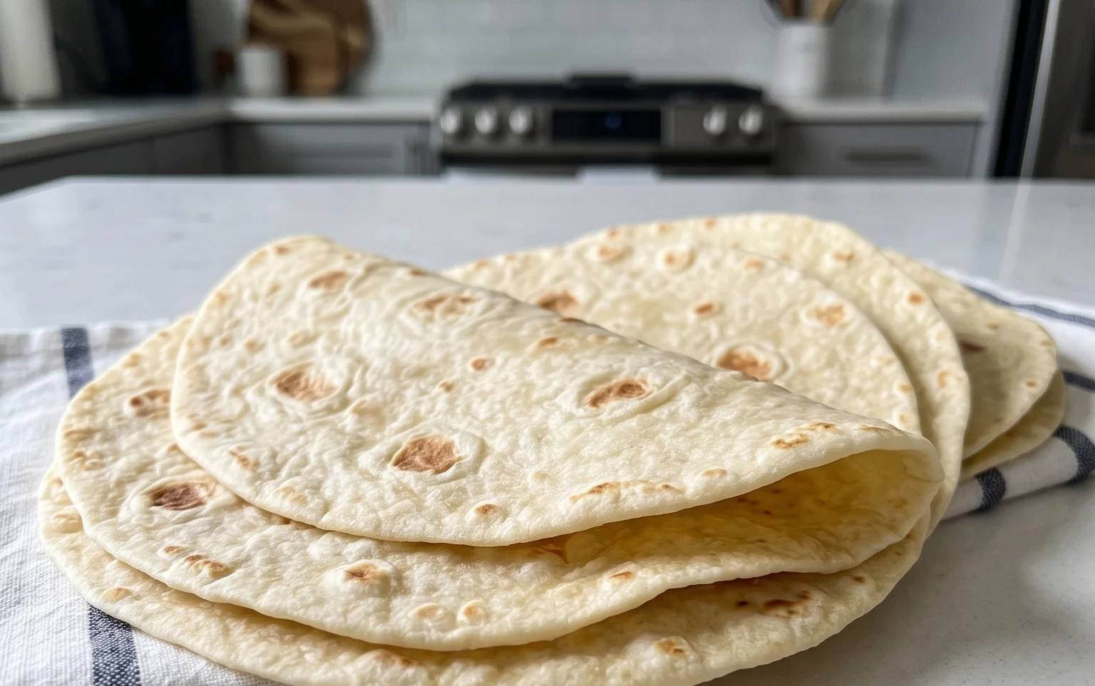 Easy Flour Tortillas From Scratch