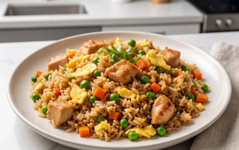 Quick & Easy Chicken Fried Rice