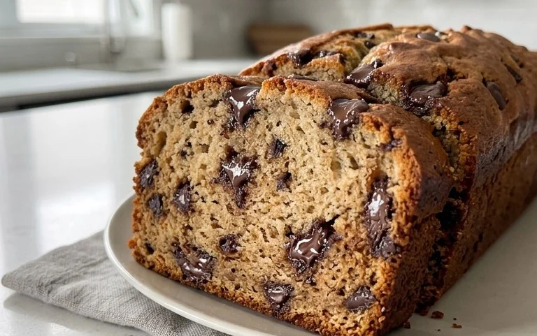 Easy Chocolate Chip Banana Bread