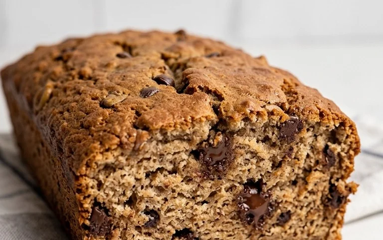 Healthy 5-Ingredient Flourless Banana Bread