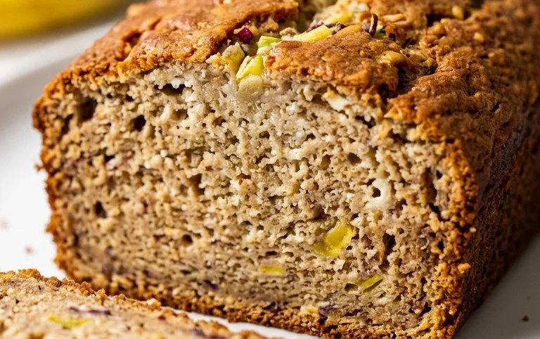 Cottage Cheese Banana Bread