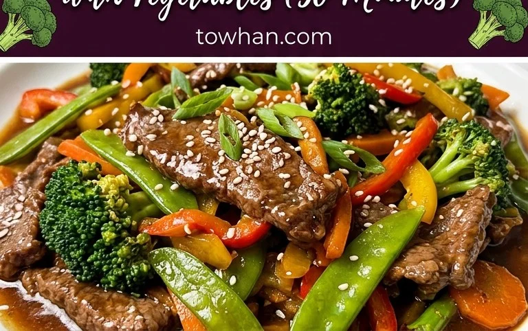 Beef Stir Fry with Vegetables (30-Minutes)
