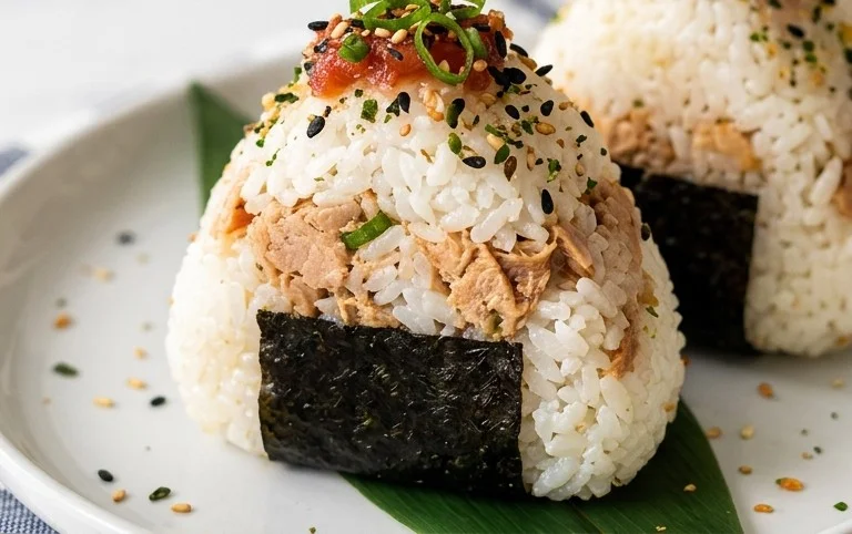 15-min. Easy Japanese Tuna Onigiri