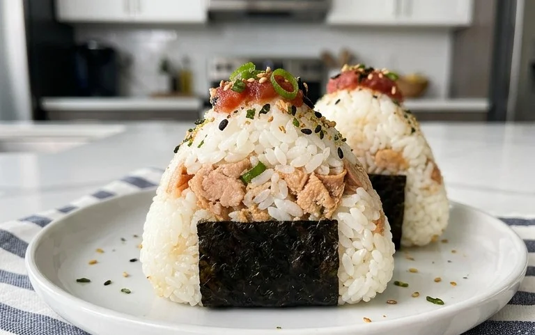 15-min. Easy Japanese Tuna Onigiri