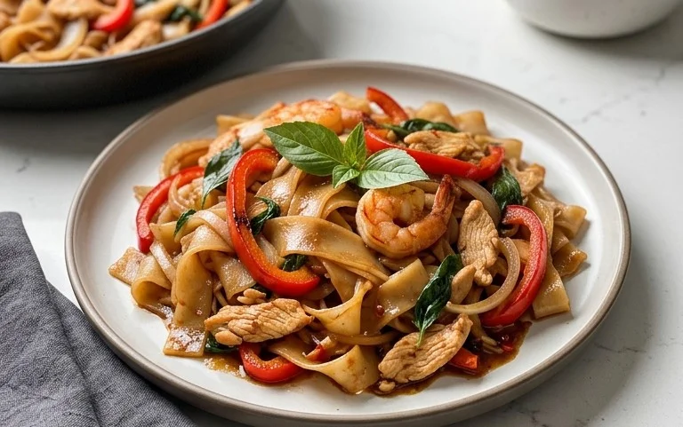 Drunken noodles