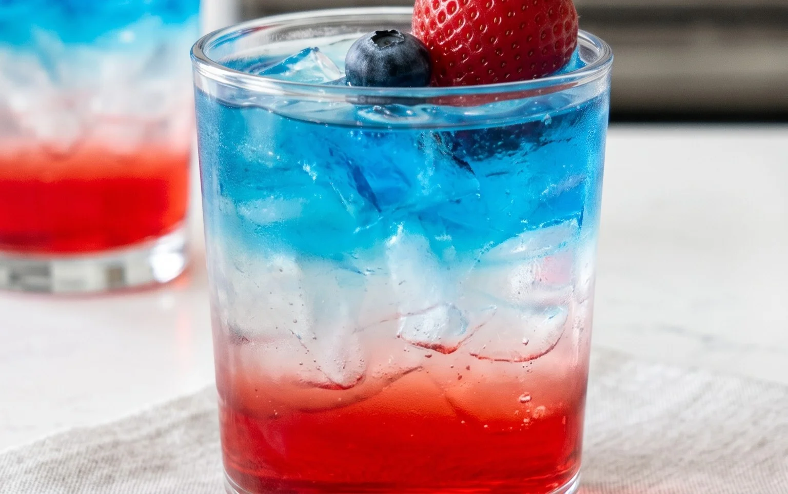 July 4th Layered Drinks Recipe