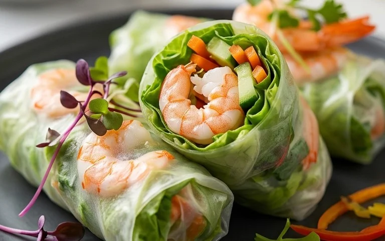 Lettuce Wrap Summer Rolls