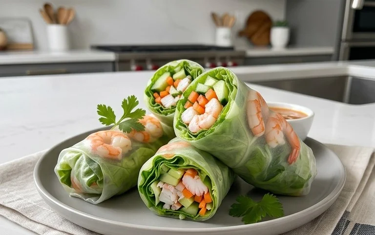 Lettuce Wrap Summer Rolls