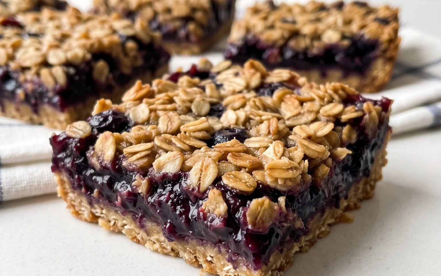 Blueberry Oatmeal Bars