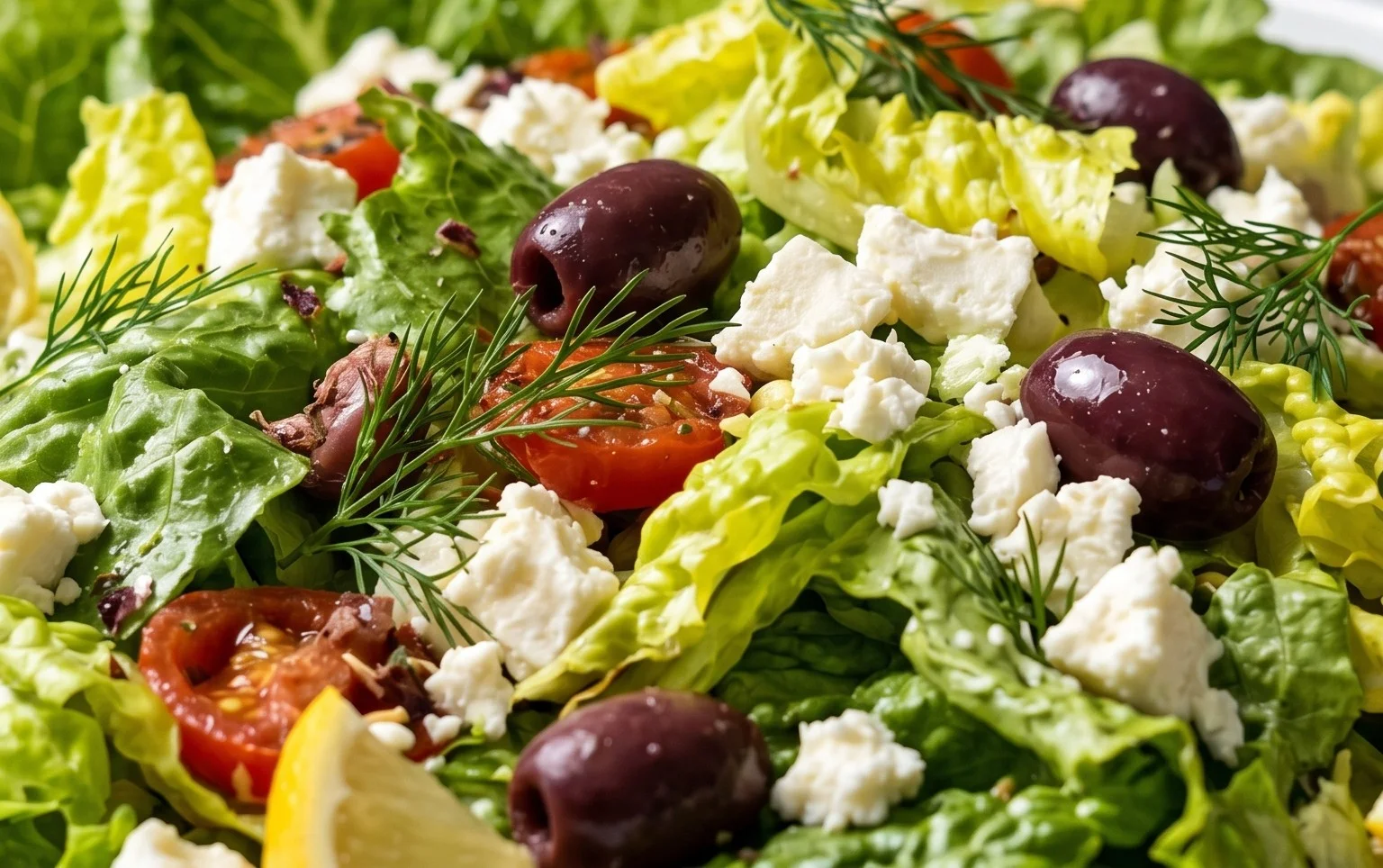 Maroulosalata (Greek Lettuce Salad)