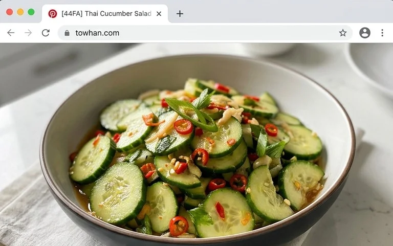 Thai Cucumber Salad