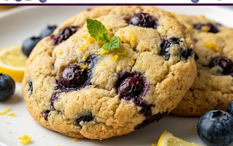 Lemon Blueberry Cookies Recipe