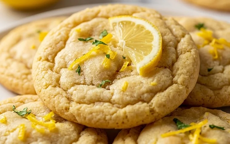 Soft & Chewy Lemon Cookies
