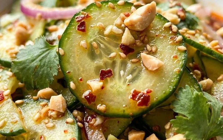 Spicy Asian Cucumber Salad