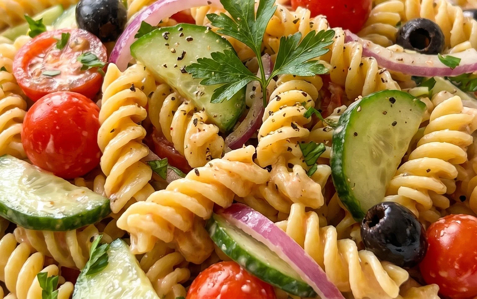 French Dressing Pasta Salad