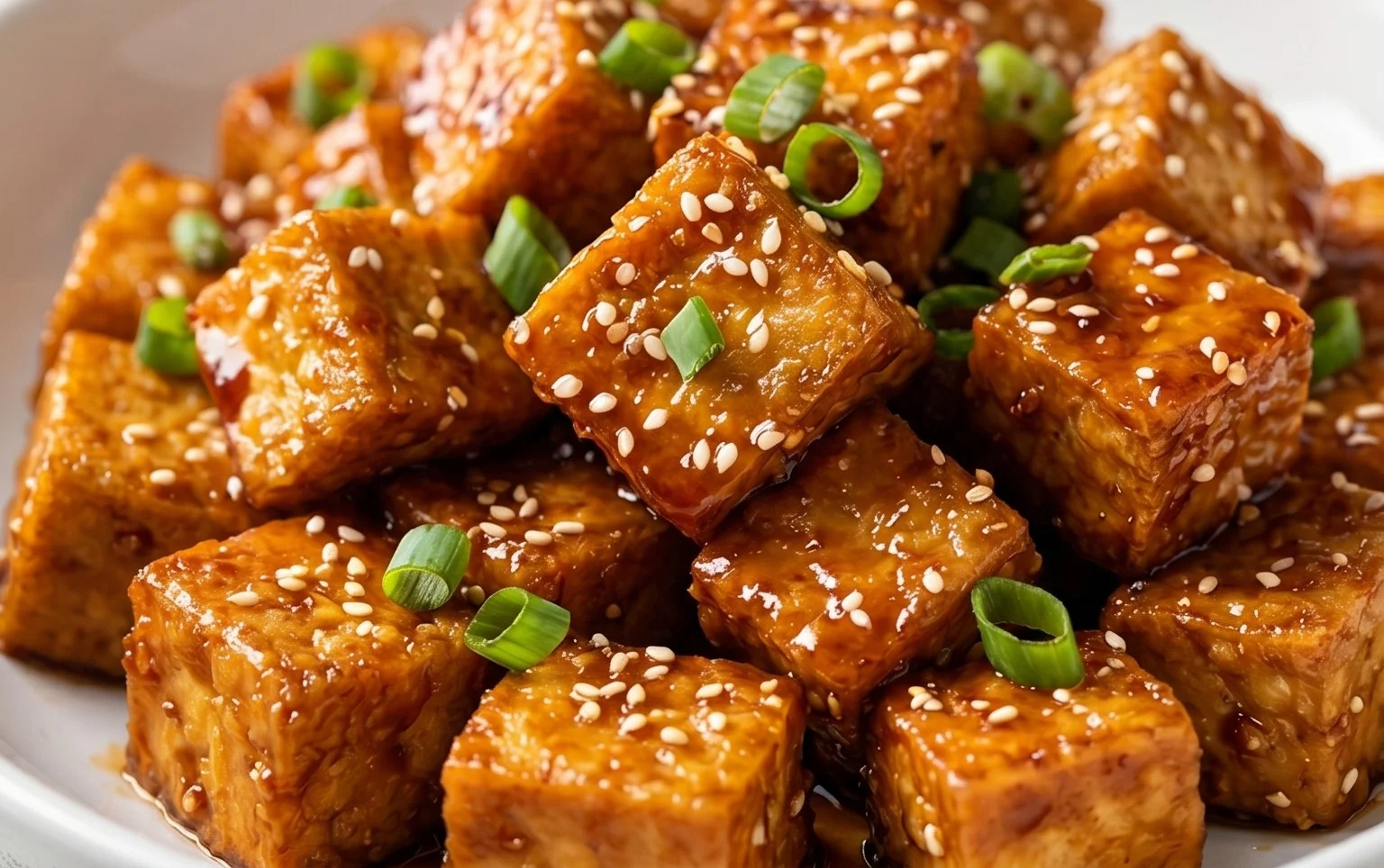 Honey Garlic Tofu