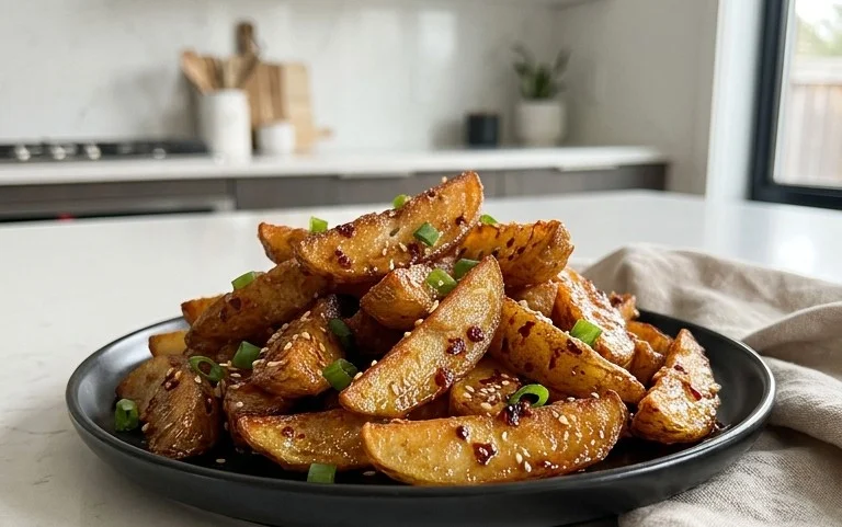 Crispy Honey Chilli Potatoes