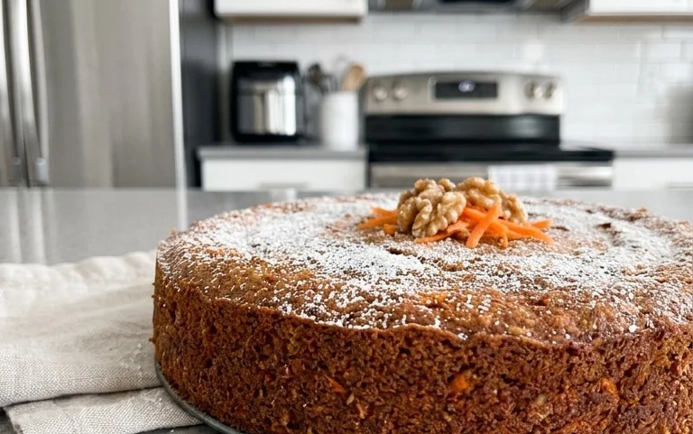 Easy Flourless Oatmeal Carrot Cake Recipe