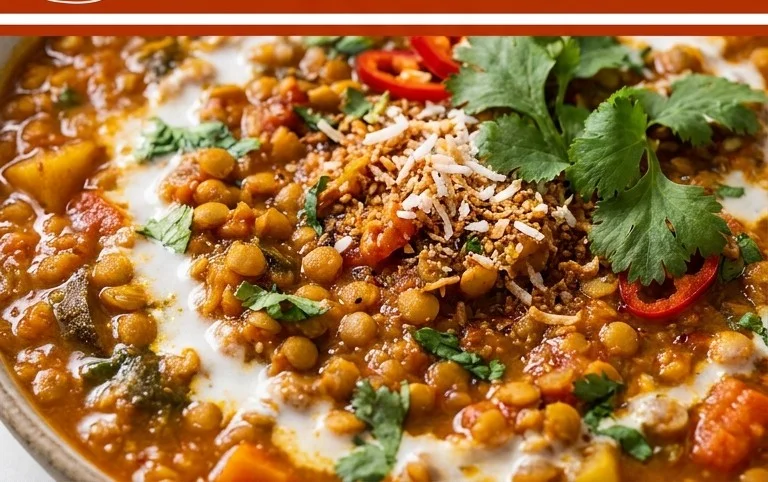 Spicy Red Lentil Curry