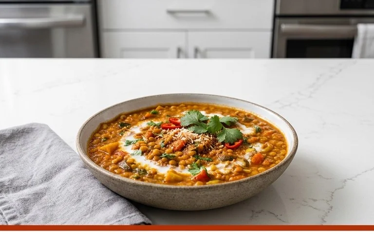 Spicy Red Lentil Curry