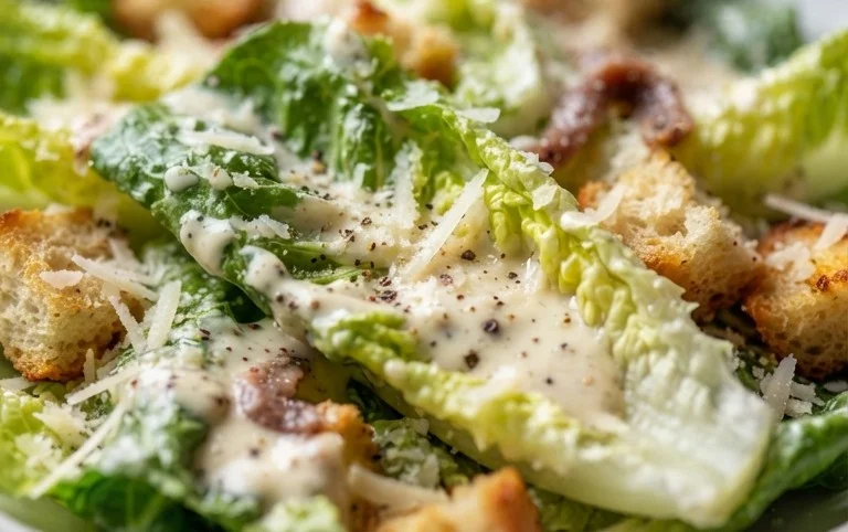 Caesar Salad Dressing (Classic, Creamy & 5 Minutes) 🥗