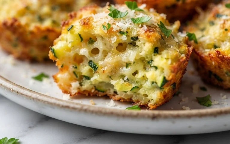 Zucchini Garlic Bites