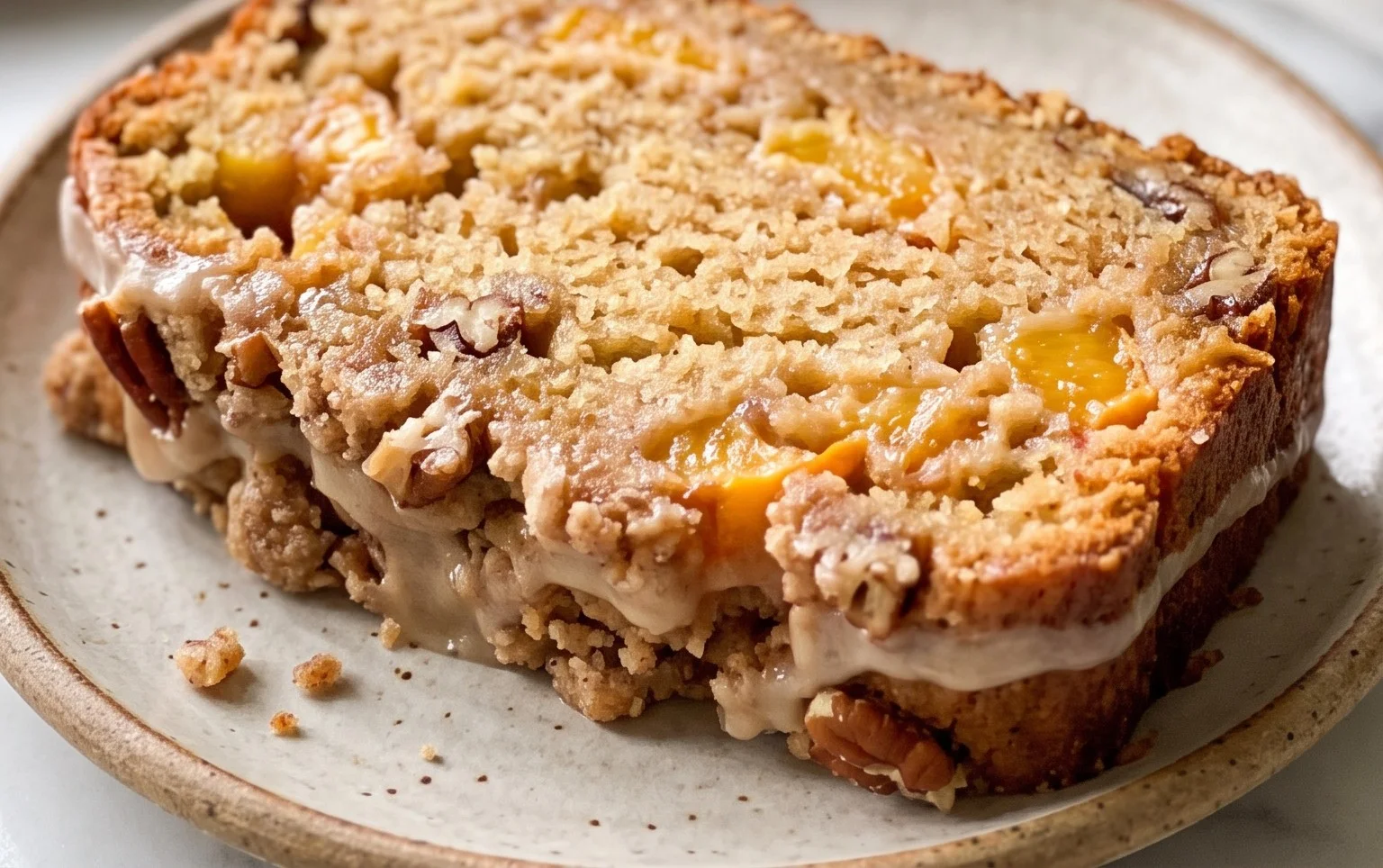 Southern Peach Bread