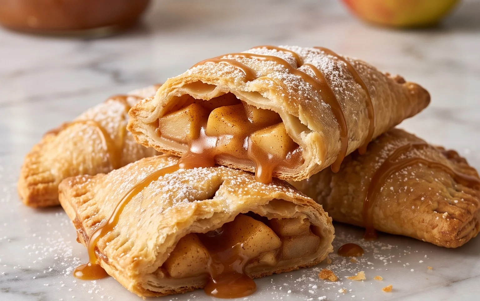 Caramel Apple Empanadas