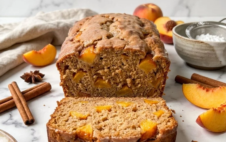 Spiced Peach Bread