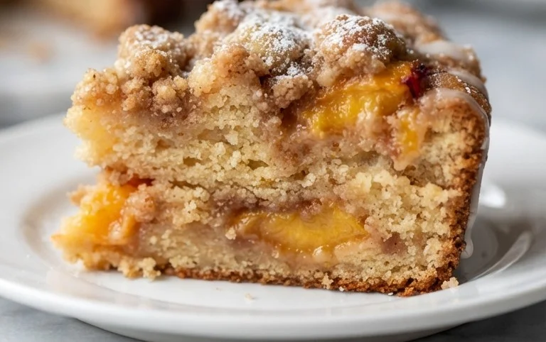 Peach Cobbler Pound Cake